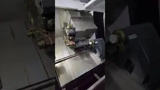 CNC Turn Mill 2in1#CNC #CNCmachine #machinetool #machinist #SYNECNC #VMC #GMC #turning #milling