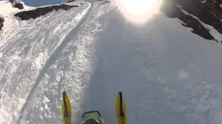 Nypex First ascent up A YA chute, whittier Ak