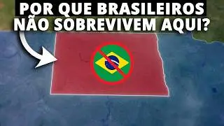 Por que vivem t&atilde;o poucos brasileiros em Dakota do Norte?