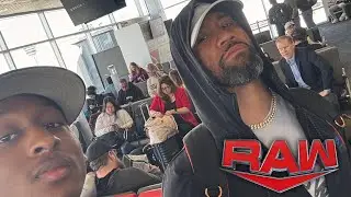 I DIDNT WANNA LEAVE!! MONDAY NIGHT RAW 4/8/24 VLOG!!