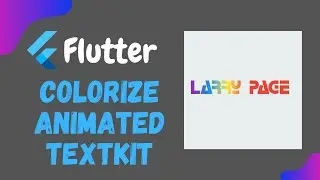 Flutter : Colorize Animated Text Kit Widget | Animated Text Kit Package | Hindi Tutorial