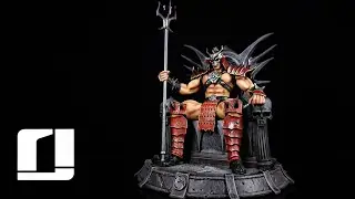 SHOKY REVIEWS: IRON STUDIOS Mortal Kombat Klassic 1/10 Scale SHAO KHAN