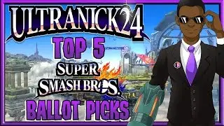 My Top 5 Smash Bros. Ballot Character Choices