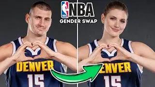 NBA Players Genders Swapped - AI Animation