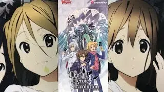 Opening My Cardfight Vanguard The Heroic Evolution Extra Booster Box
