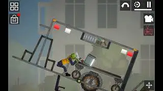 Melon Sandbox melon tır işine girip kaza yaptı🤕👨&zwj;🦽