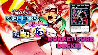 Dlv.Max 19😱ROKKET PURE DECK!!! || Yu-Gi-Oh! DUEL LINKS【VTUBER】