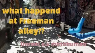 Metahuman ahh fell at the Freeman alley--Unreal Engine5.5(RVT)rendered