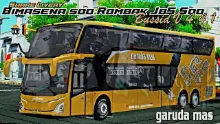 ПОДЕЛИТЬСЯ ЛИВРОВОЙ GARUDA MAS MERCEDES BENZ JB5 SDD BUSSID V4.4.1