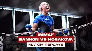 Shauna Bannon vs. Gabriela Horáková | FULL FIGHT | 2019 IMMAF World Championships