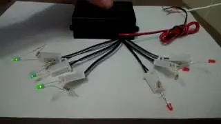 Sterownik stroboskopowy 6 wyjśc