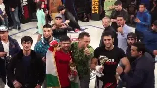Родион Гор. Хамид Давлятов vs Иван Чебурдых (- 93 кг ММА бой) ММА в Москве