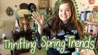 Thrifting Spring Trends 2021 | Thrift With Me | Plus Size Try On & Haul