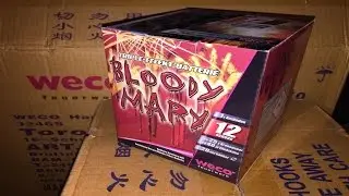 Weco Bloody Mary - 12 Schuss Batterie - 3,99&euro; Kaufland
