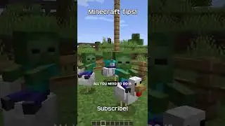 How To Summon A Chicken Jockey With Commands In Minecraft!