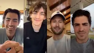 Joe Jonas IG Live with DEVOTION Castmates (Nov. 26, 2022)