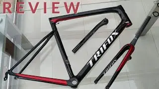 Chinese road carbon frame TRIFOX: unboxing & review