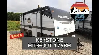 Camper tour 2022 Keystone Hideout 175BH