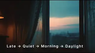 Late → Quiet → Morning → Daylight 하루를 천천히 통과하는 시티팝·로파이 플레이리스트 (1:53:53)
