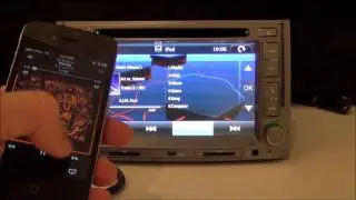 Hyundai iload iMax H1 Navigation GPS replacement stereo demo video