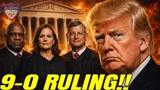 BREAKING! Supreme Court Issues 9-0 Unanimous Decision With Major Nationwide Implications!