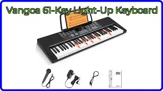 REVIEW (2025): Vangoa 61-Key Light-Up Keyboard. ESSENTIAL details.