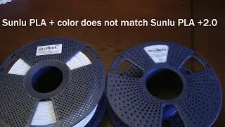 Цвет Sunlu PLA+ не соответствует цвету Sunlu PLA @2.0