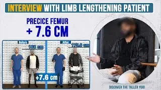 INTERVIEW WITH LIMB LENGTHENING PATIENT - Precice Method / +7.6 cm