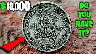 WORTH MILLIONS! Rare UK One Shilling Coins You Should Be Looking For! Valuable UK Old Coins Value