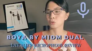 Boya BY M1DM Dual Omni Directional Lavalier Microphone Review Philippines- VloggingMicrophone Review