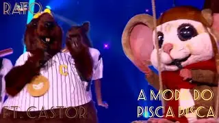 Rato Ft. Castor sings A moda do Pisca Pisca A máscara Portugal season 5 episode 15