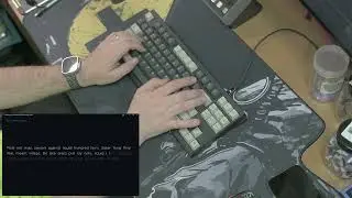 Geon F1-8X V2, PC 2.0 sandwich plate, Apollo HS PCB, MX2A browns, GMK Nines alphas and Sixes mods