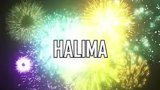 HAPPY BIRTHDAY HALIMA