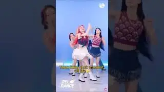 Kep1er up relay dance but them being pure crackheads