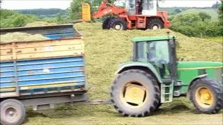 Silage making  2016  Cappantymore  Meelick Co. Clare