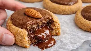 Gesunde weiche Erdnussbutter Kekse – ohne Zuckerzusatz!