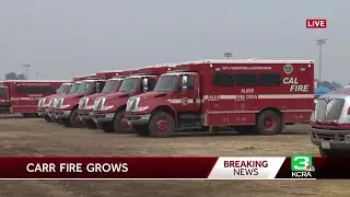 Carr Fire Grows To Over 80,000 Acres