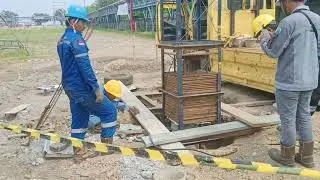 PDA TEST DI PROYEK PANCANG /PAKUBUMI.LIHAT HASILNYA..
