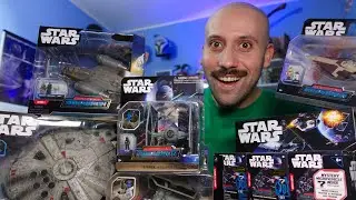 REI TOYS mi ha mandato la nuova linea di astronavi e veicoli STAR WARS [Micro Galaxy Squadron]