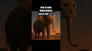 How to Make Your First Italian Brainrot Meme in Seconds 🤌💀 (Step-by-Step Guide) #brainrot #animals