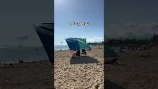 Genius Beach shade cover, Beach essentials