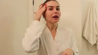 night time skincare routine + day in my life