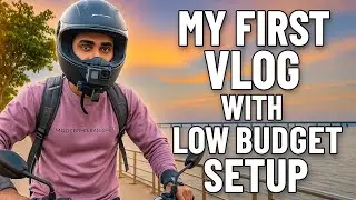 First Moto Vlog With Just a Phone | Low Budget Struggle Ride | #RideWithRathore #MotoVlog #FirstVlog