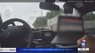 Man speaks out after being hit by Little Rock police car while walking