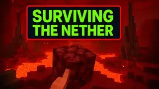 I survive on the Nether Survival SMP! Episode 1