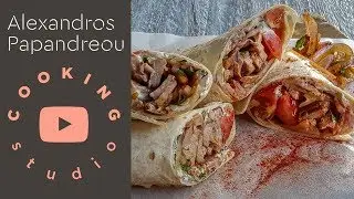 Τορτίγια με χοιρινό και σάλτσα γιαουρτιού | Alexandros Papandreou