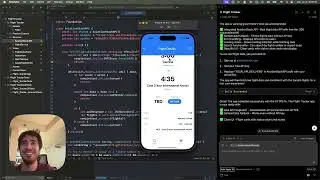 Building a Flight Tracker iOS App without coding (Xcode AI + Alex Sidebar Tutorial)