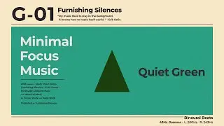 G-01 | Minimal Focus Music &ndash; Quiet Green