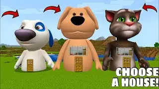 HOUSE OF TALKING BEN AND TOM AND HANK in Minecraft  ! Minecraft Gameplay 🤯