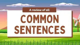 A review of all common sentences to speak fluently | English Buzz